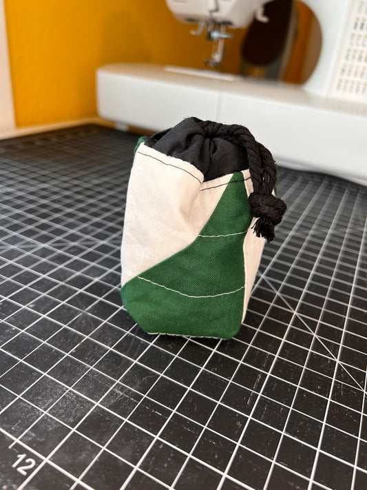Green Patchwork - Dice Bag