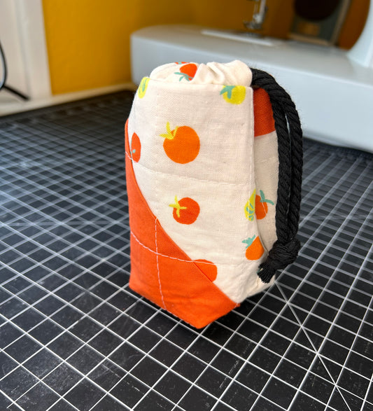 Cherry Tomato Patchwork - Dice Bag