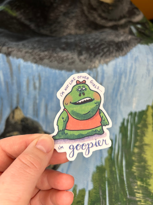Goopy Girl sticker