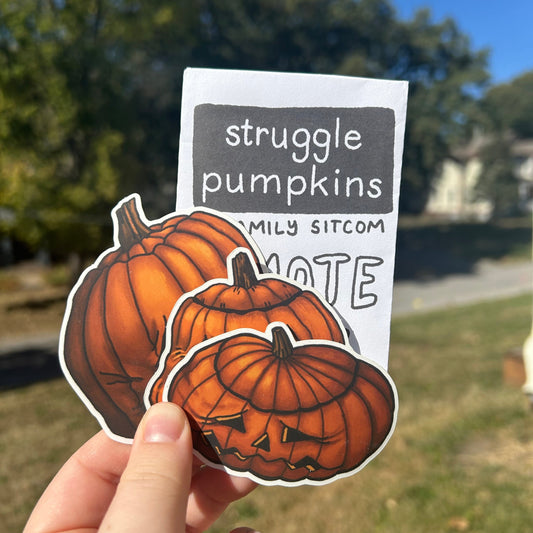 Struggle Pumpkins Sticker Pack